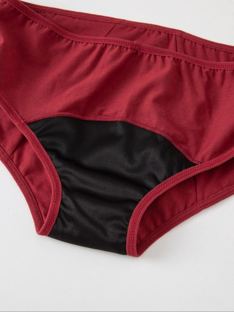 Women's Seamless Period Panties, Comfortable Breathable Leak-Proof Menstrual Underwear,Period Knicker for Daily & Sleep Wear,Essential Style All Seasons for Ladies Lingerie