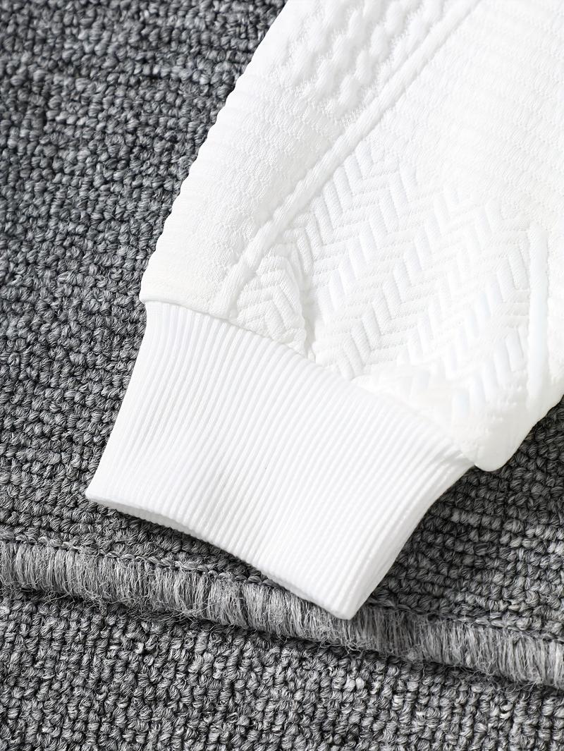 6-Piece Boys' Sweatshirt Set with Letter Print Long-Sleeve Pullover Sweatshirt and Joggers, Ages 3-14 6-Piece Boys' Sweatshirt Set with Letter Print Long-Sleeve Pullover Sweatshirt and Joggers, Ages 3-14