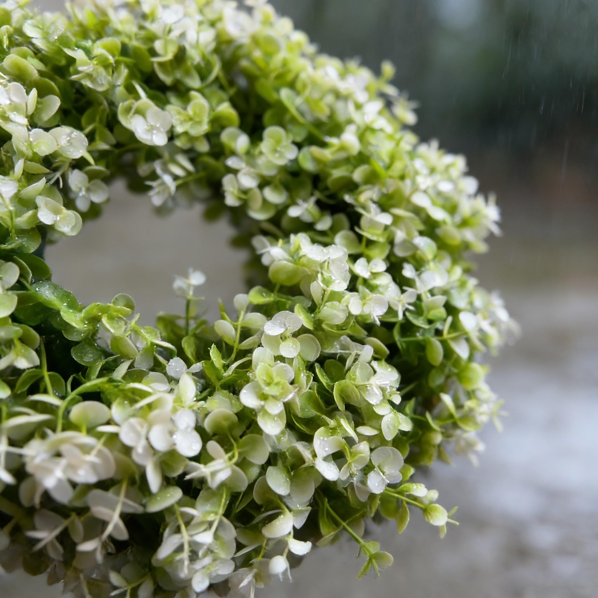 Artificial Eucalyptus Tree and Wreath, Perfect for Spring Summer Easter Mother's Day Graduation Decor, Home Garden Patio Porch Barn Door