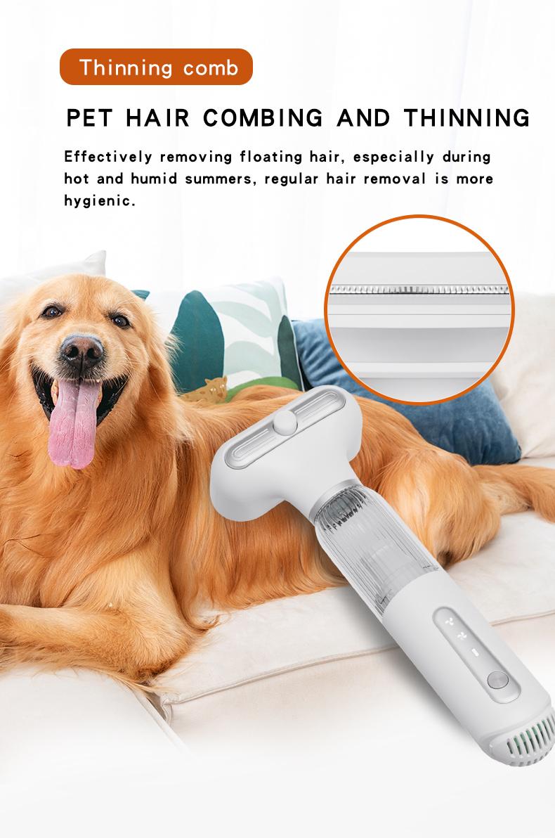 Multi-Functional Pet Hair Remover, Four-In-One Cat Hair Cleaner, Automatic Vacuum Brush, Carpet Bed Cat Fur Remover, Home Car Use