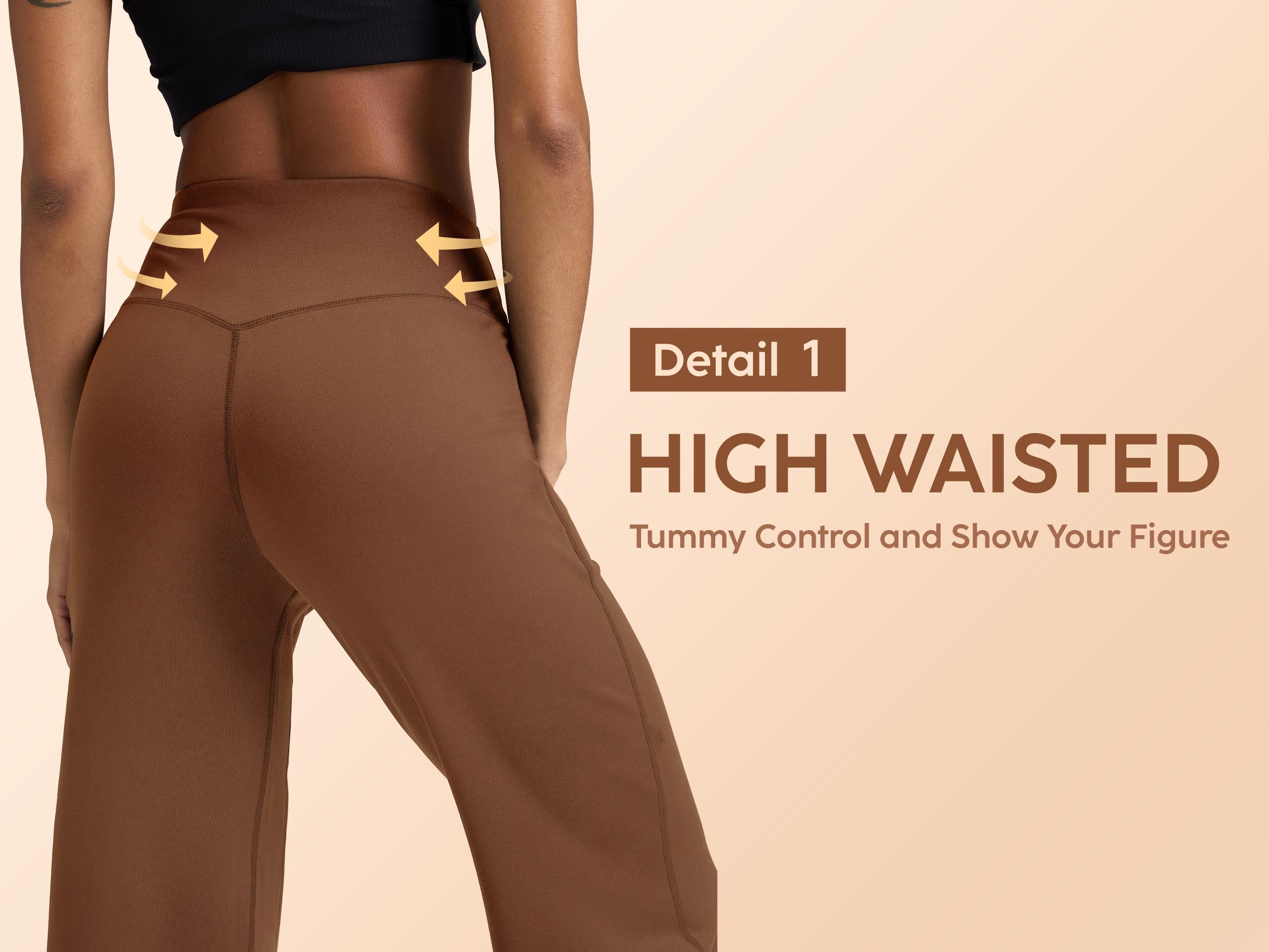 ESOFT Womens Wide Leg Yoga Pants High-Waisted Business Casual Pants with Pockets Comfortable Athletic Sweatpants SpringStatements