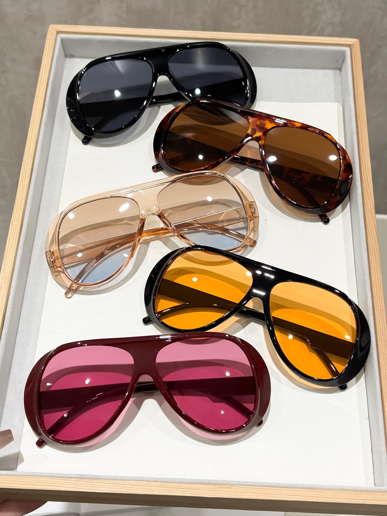 5 Pairs Y2K Street Style Women's Plastic Sunglasses, Perfect for Beach Vacations, Driving and Night Out, Stylish Accessories for Every Occasion