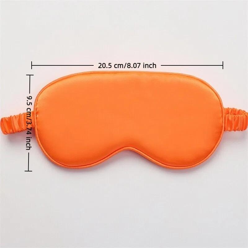 A double-sided silk sleep blindfold, shade, elastic bandage, travel lunch break blindfold, aviation blindfold