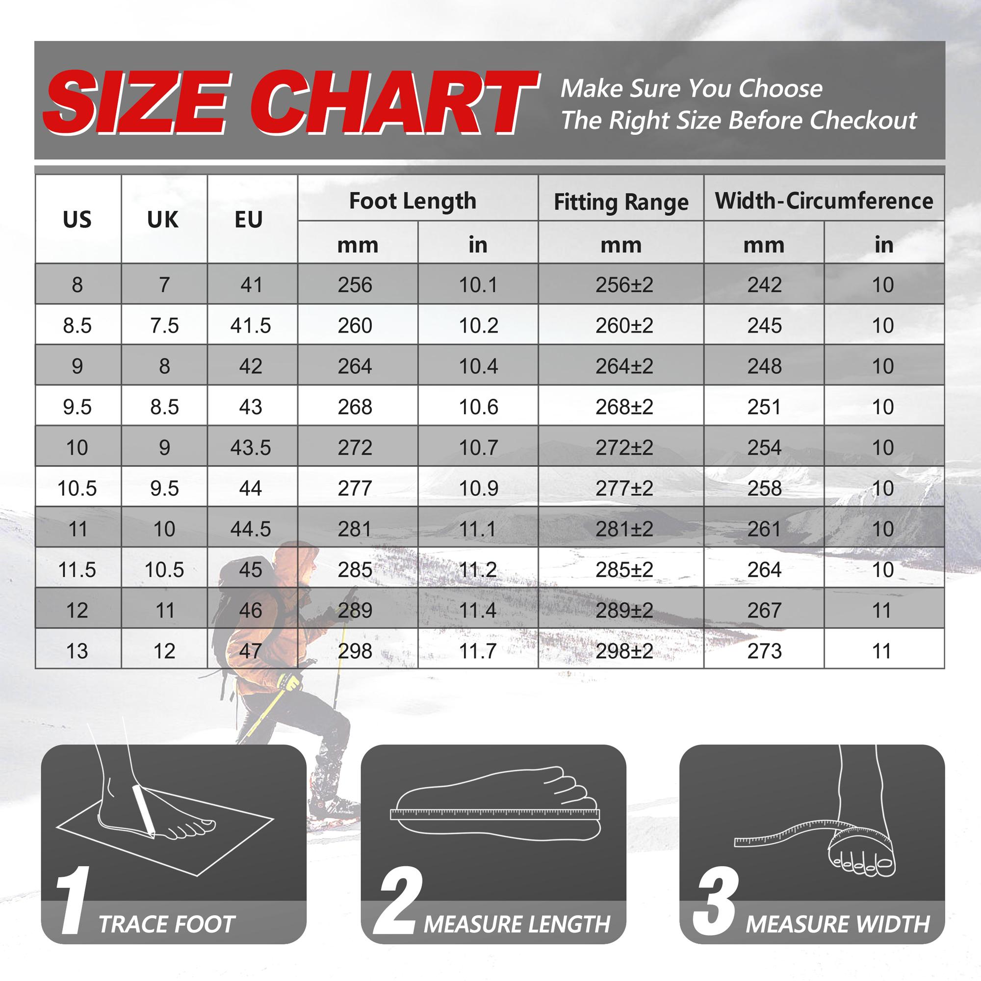 R CORD Snow Boots for Men Waterproof Insulated Mens Snow Boots Winter Boots Winter Hiking Shoes High Traction Men's Military Tactical Boots SpringStatements R CORD Snow Boots for Men Waterproof Insulated Mens Snow Boots Winter Boots Winter Hiking Shoes High Traction Men's Military Tactical Boots SpringStatements