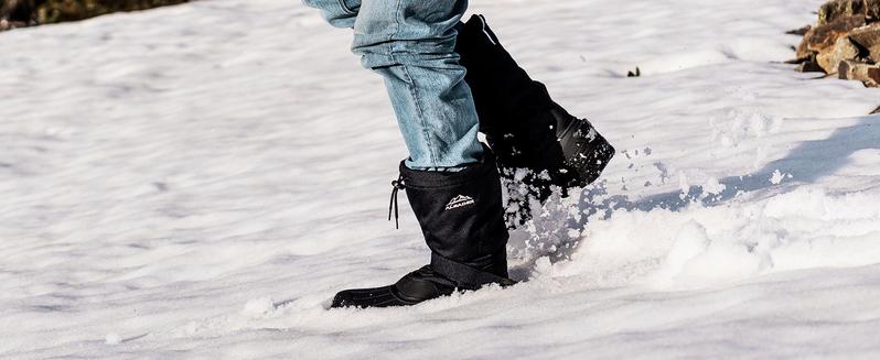 ALEADER Men's Minimalist Winter Fashion Warm Waterproof Insulated Shell Inner Comfort Outdoor Snow Boots