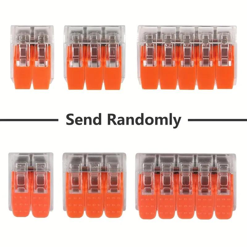 35pcs Electrical Quick Connector, Lever Wire Nut Connector Combination Kit, DIY Wire Connector, Plug & Play Electrical Connection Terminal