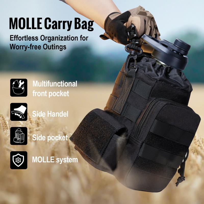 OneTigris 64oz Portable Cold & Hot Stainless Steel water bottle with Straw – Reusable Drinkware, Washable Tumbler, Perfect Gift for Dad & Mom