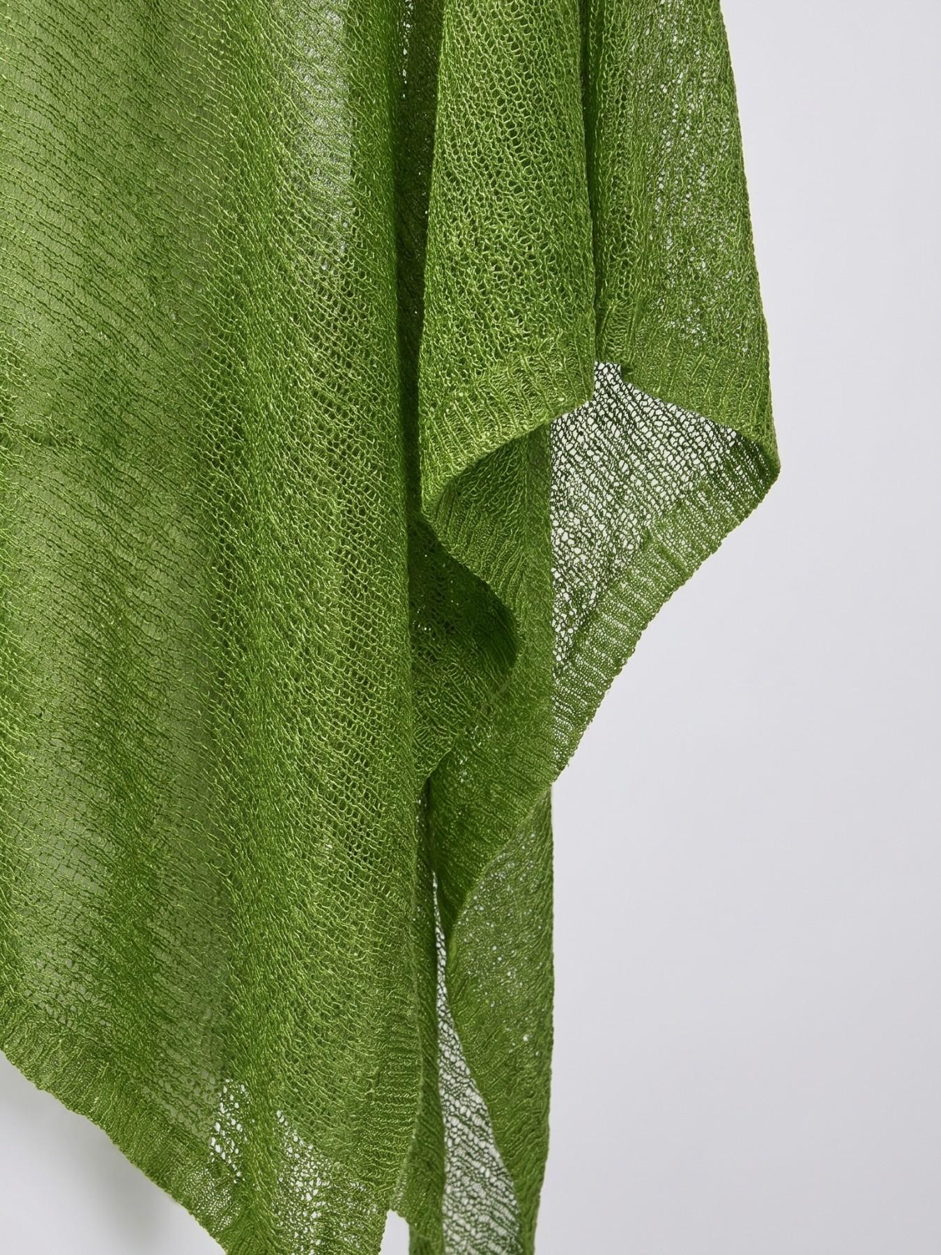 Fashion Elegant Lightweight Breathable Multi-Wear Loose Knit Shawl Cape Pullover, Casual Daily Wear, Spring & Fall Plain Design, Knitted, Knitwear, Everyday