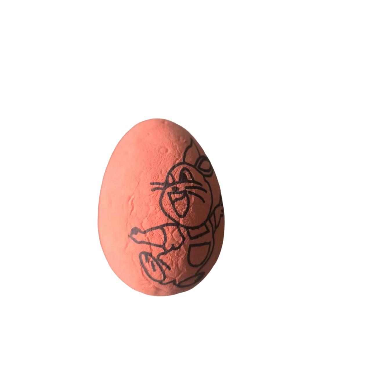 Safe Eco-Friendly DIY Hand-Painted Easter Eggs, Dual-Sided Realistic Egg Coloring Kit, Kids Craft Educational Toy, Parent-Child Interactive Painting Set