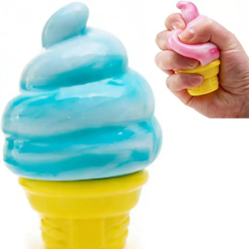 Machine translation · General field Ice Cream Squishy, a newly launched super soft sensory squeeze slowly rising stress relieving toy in 2026, Easter Basket provides fun toys to relieve anxiety