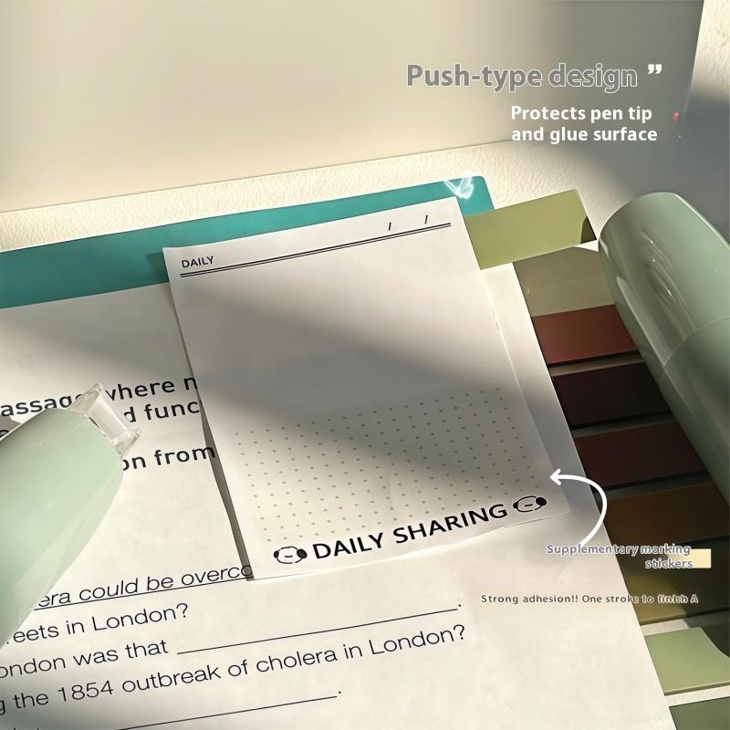 Double Sided Tape Roller, Retractable Glue Tape Roller, Adhesive Tape Dispenser Runner for Scrapbooking and Crafts, Arts Projects,Gift Wrapping, Photo-Safe