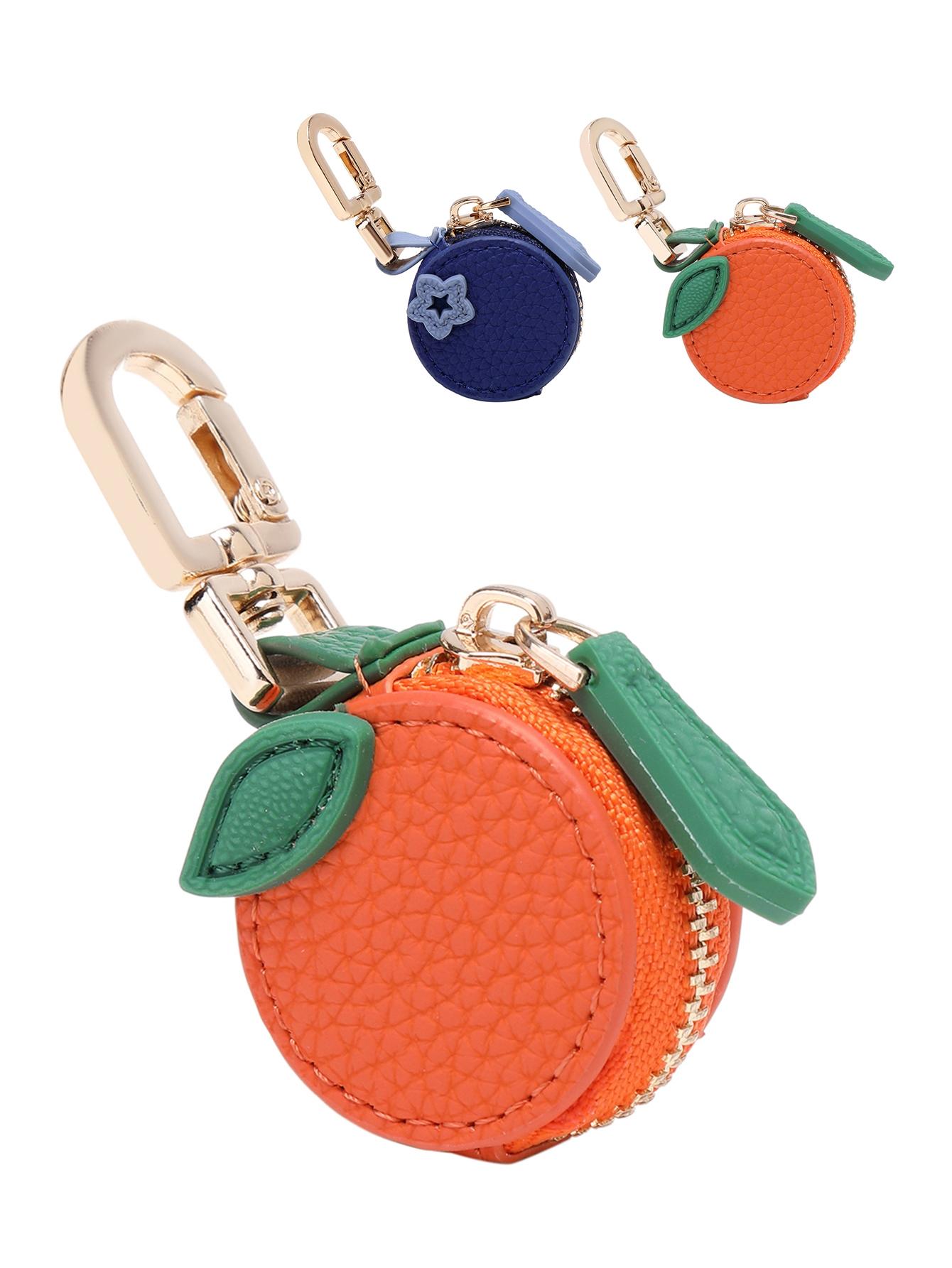 Cute Fruit Bag Charm, Adorable Keychain Accessory for Bags and Backpacks, Stylish Backpack Charm, Perfect Gift for Fruit Lovers, All Season Casual Style