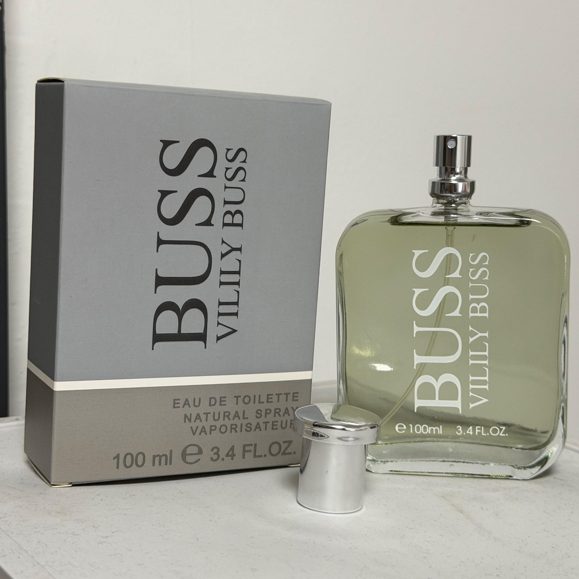 Elite BUSS Men's Cologne, 100ML, Long-Lasting Woody Fragrance, Apple, Mint, Sage, Cinnamon, Patchouli, Ideal Gift for Holidays