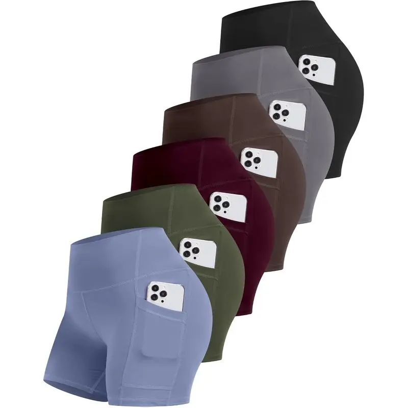 6 Packs - Black/Grey/Brown/Cassis/Army Green/Blue