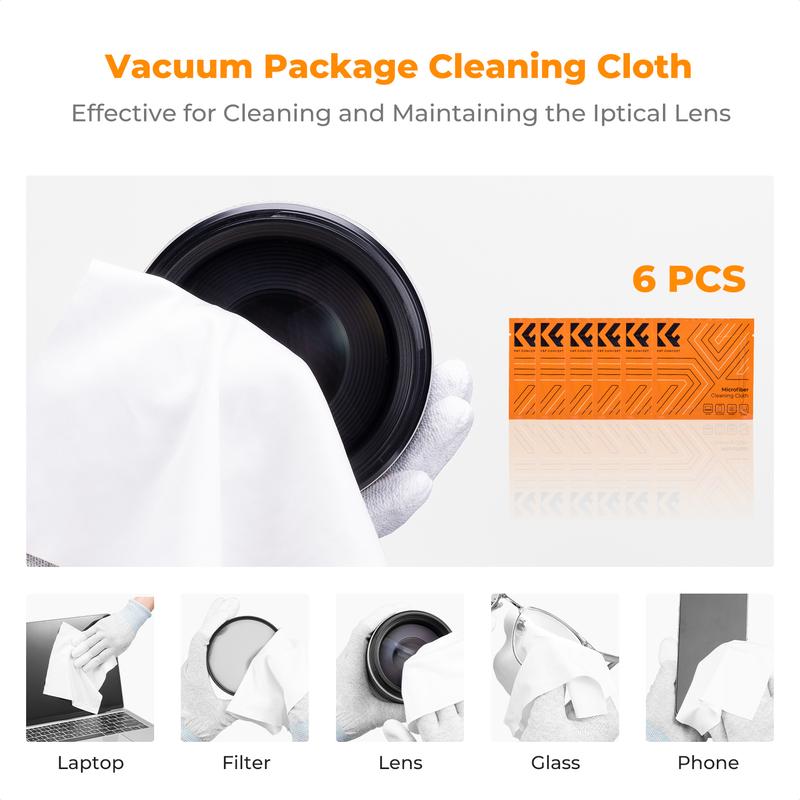 【K&F CONCEPT】Multi-Purpose Camera Lens Cleaning Kit，Smartphone Cleaning Kit.
