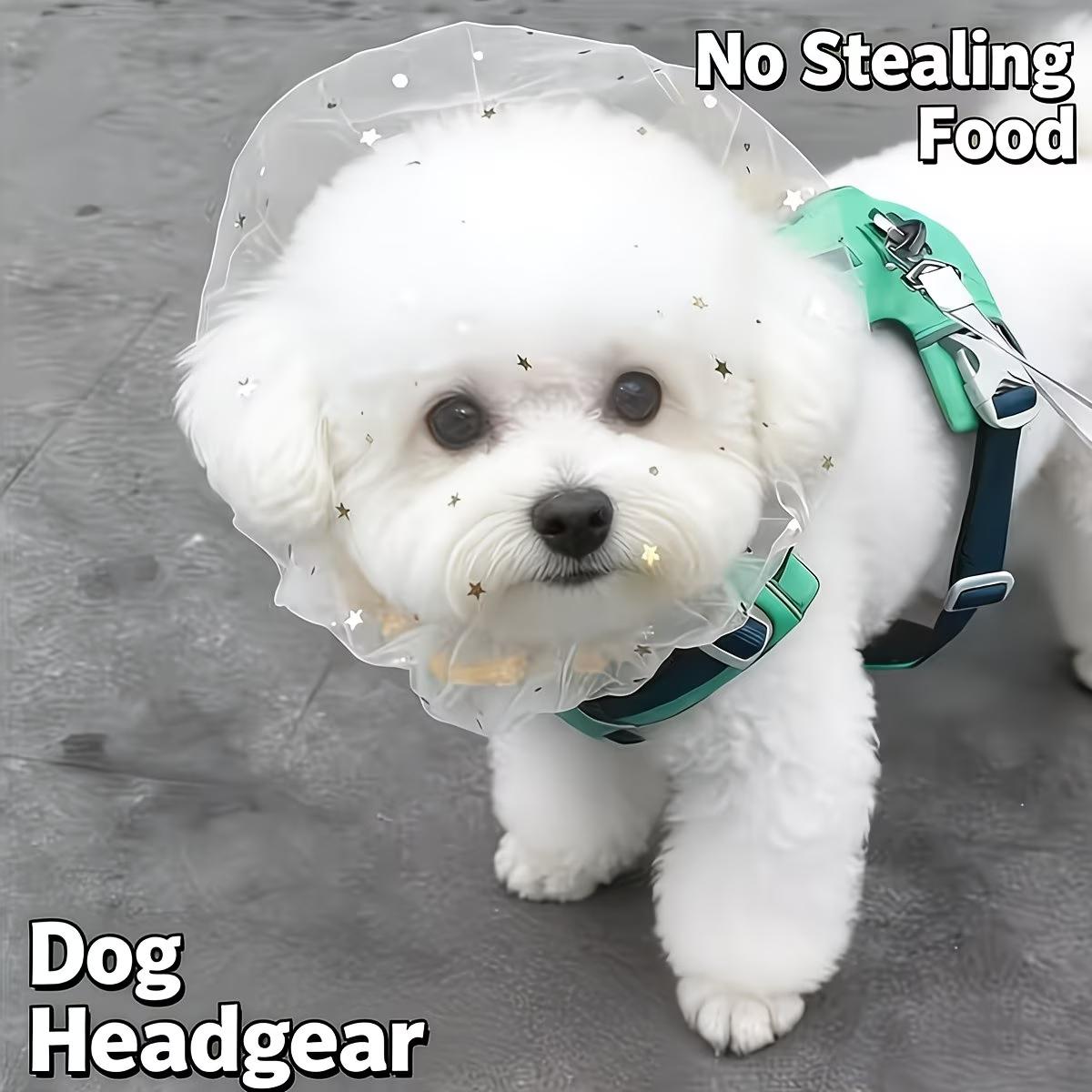 Cute Dog Mask for Outdoor Use, Prevents Accidental Chewing, Comfortable and Breathable, Ideal for Small Dogs Like Pomeranians and Bichon Frises