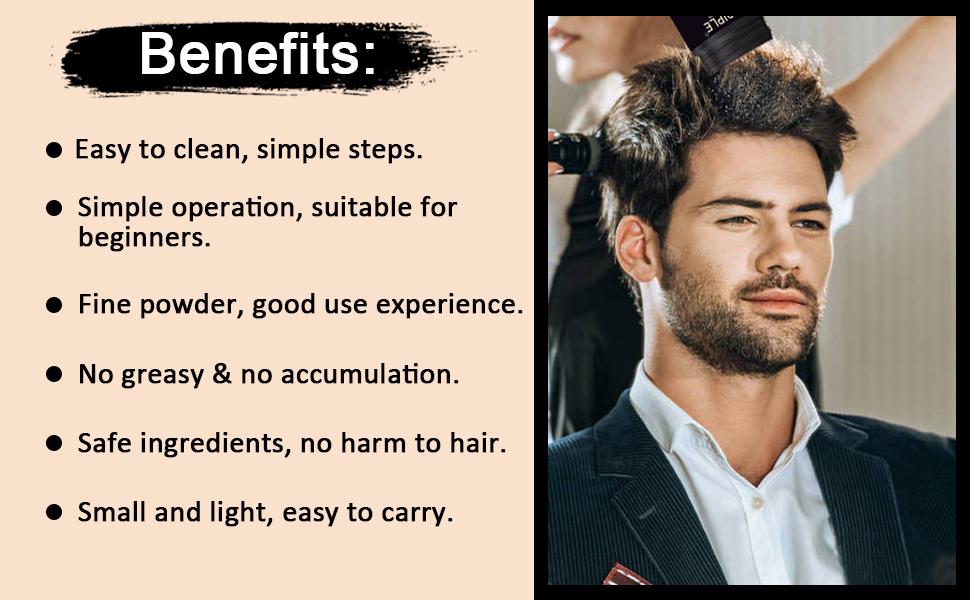 Natural Hair Building Fibers for Men and Women Hair Thickening Powder Adds Volume Professional Styling Everyday Life Haircare (Dark Brown) Natural Hair Building Fibers for Men and Women Hair Thickening Powder Adds Volume Professional Styling Everyday Life Haircare (Dark Brown)