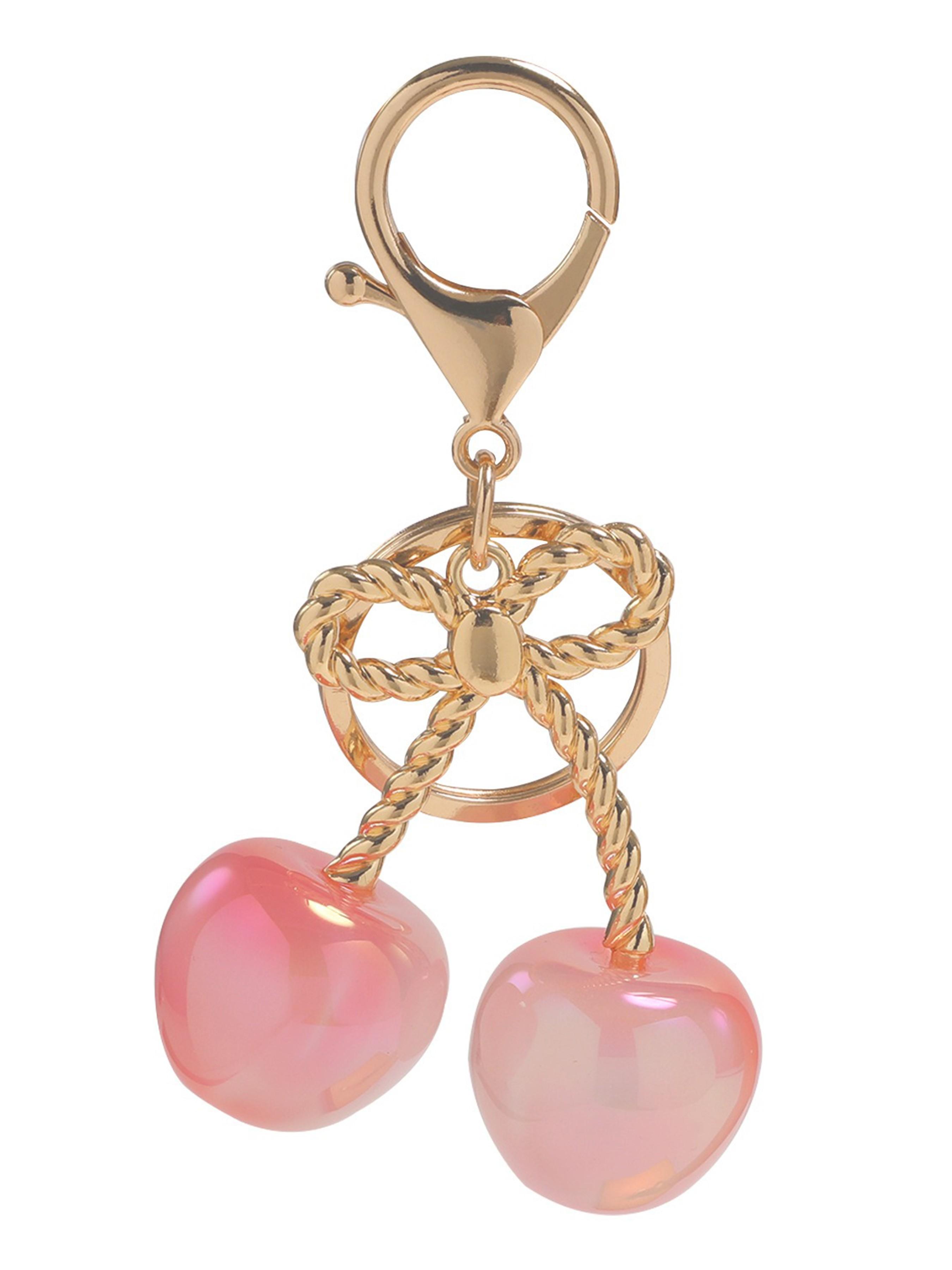 Colorful Resin Simulated Cherry Keychain, Cute Fruit Key Ring, Bag Charm, Car Key Chain, Valentine's Day Mother's Day Gift