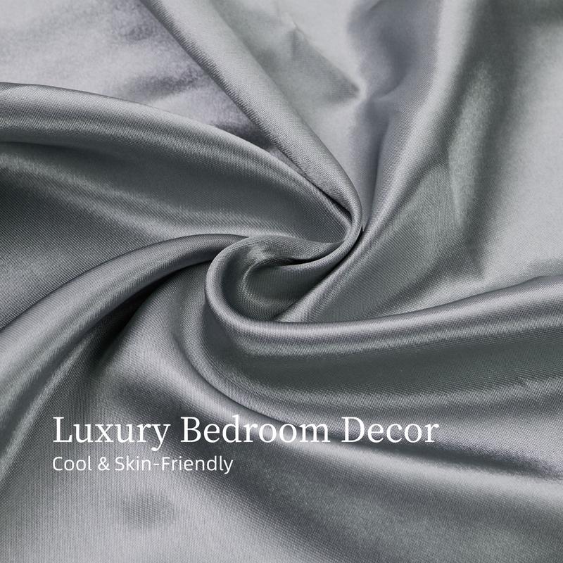 【TikTokShopBlackFriday】Satin-Look Polyester Bedding Set Bed Sheets Set – 4-Piece Silky Bedding for Bedroom, Guest Room, Dorm & Hotel – Twin, Full, Queen, King Sizes with 15-Inch Deep Pocket – Luxurious Soft, Wrinkle & Fade Resistant, Easy Care 【TikTokShopBlackFriday】Satin-Look Polyester Bedding Set Bed Sheets Set – 4-Piece Silky Bedding for Bedroom, Guest Room, Dorm & Hotel – Twin, Full, Queen, King Sizes with 15-Inch Deep Pocket – Luxurious Soft, Wrinkle & Fade Resistant, Easy Care