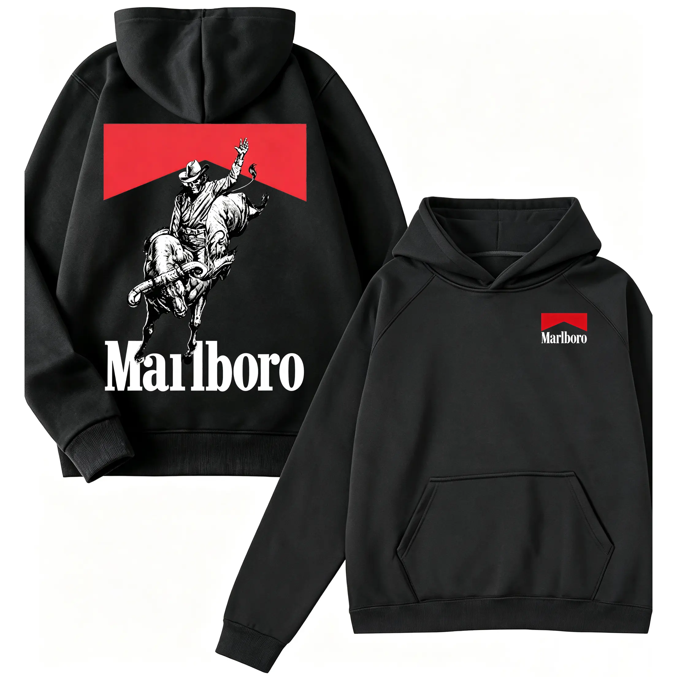 ? ?️ Vintage Cowboy Rodeo Graphic Hoodie for Men Women, Western Graphic Muscle Hoodie, Retro Desert Ranch Streetwear Hoodie,  Country Style Gift for Boyfriend Husband Dad Rodeo Fans