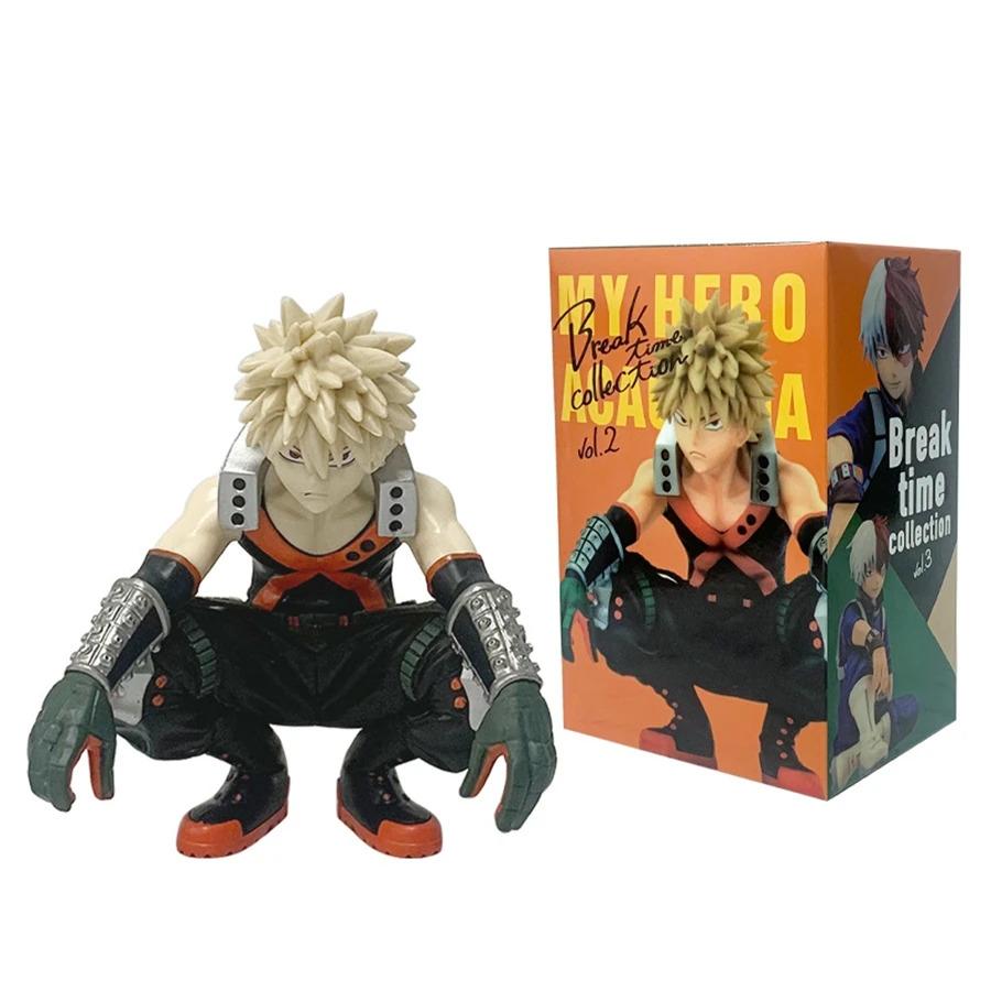 18cm Boku no Hero Academia Anime Figure Bakugo Katsuki Action Figure Midoriya Izuku/Todoroki Shoto Figurine PVC Collection Toys