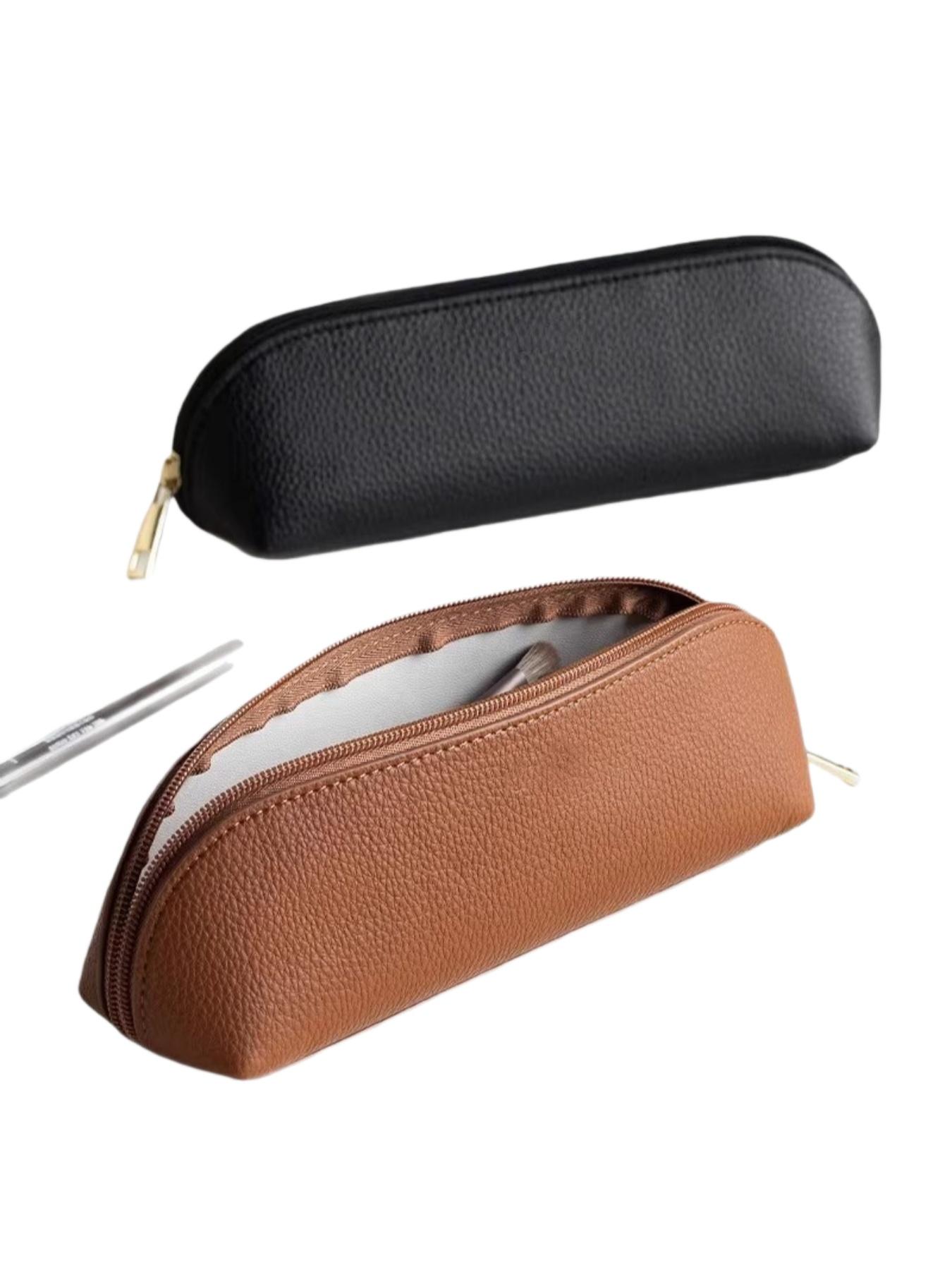 Portable Waterproof Makeup Brush Storage Bag, Multifunctional Travel Toiletry Kit, Simple Cosmetic Pouch, Essential Beauty Organizer