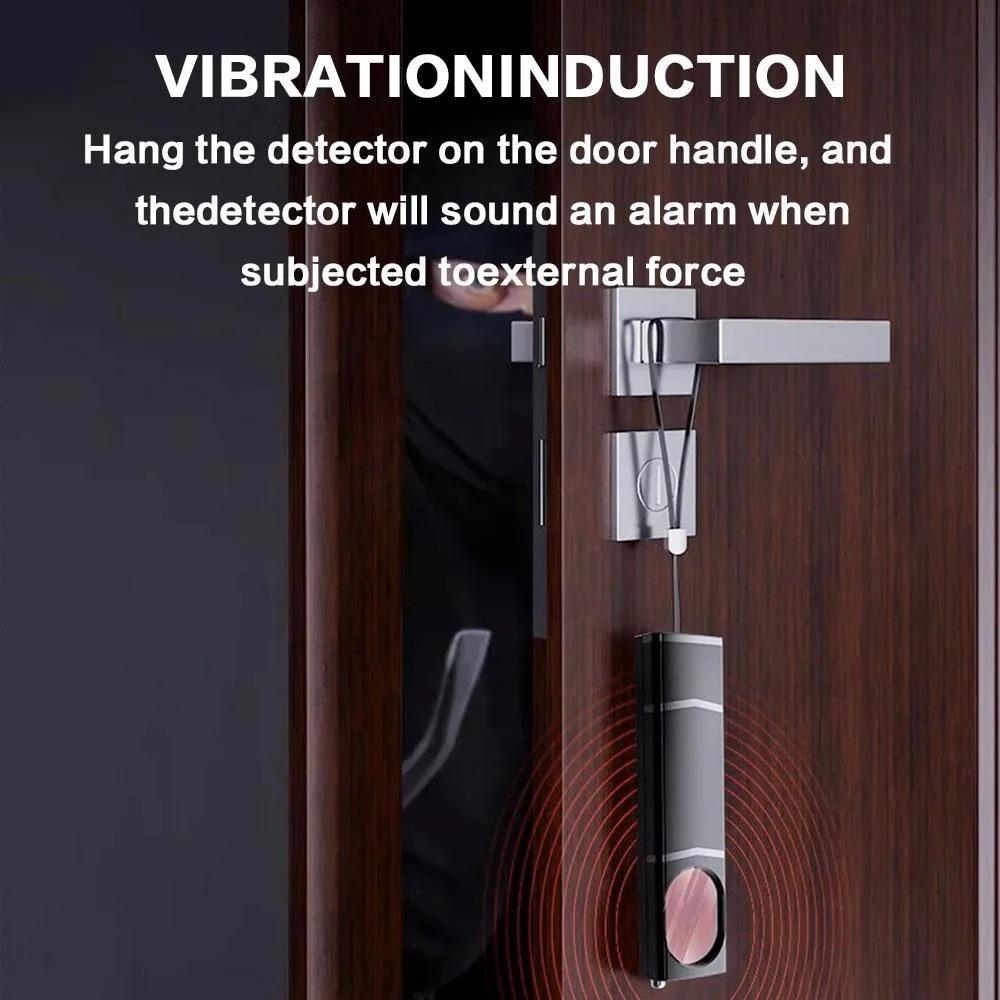 Portable Anti Spy Detector: Full-Band Wireless Signal Alarm, GPS Tracker Detector, RF Scanner, Hidden Camera Finder. Compact & Multi-Functional for Office, Car, Home Security. Professional-Grade Bug Sweeper.