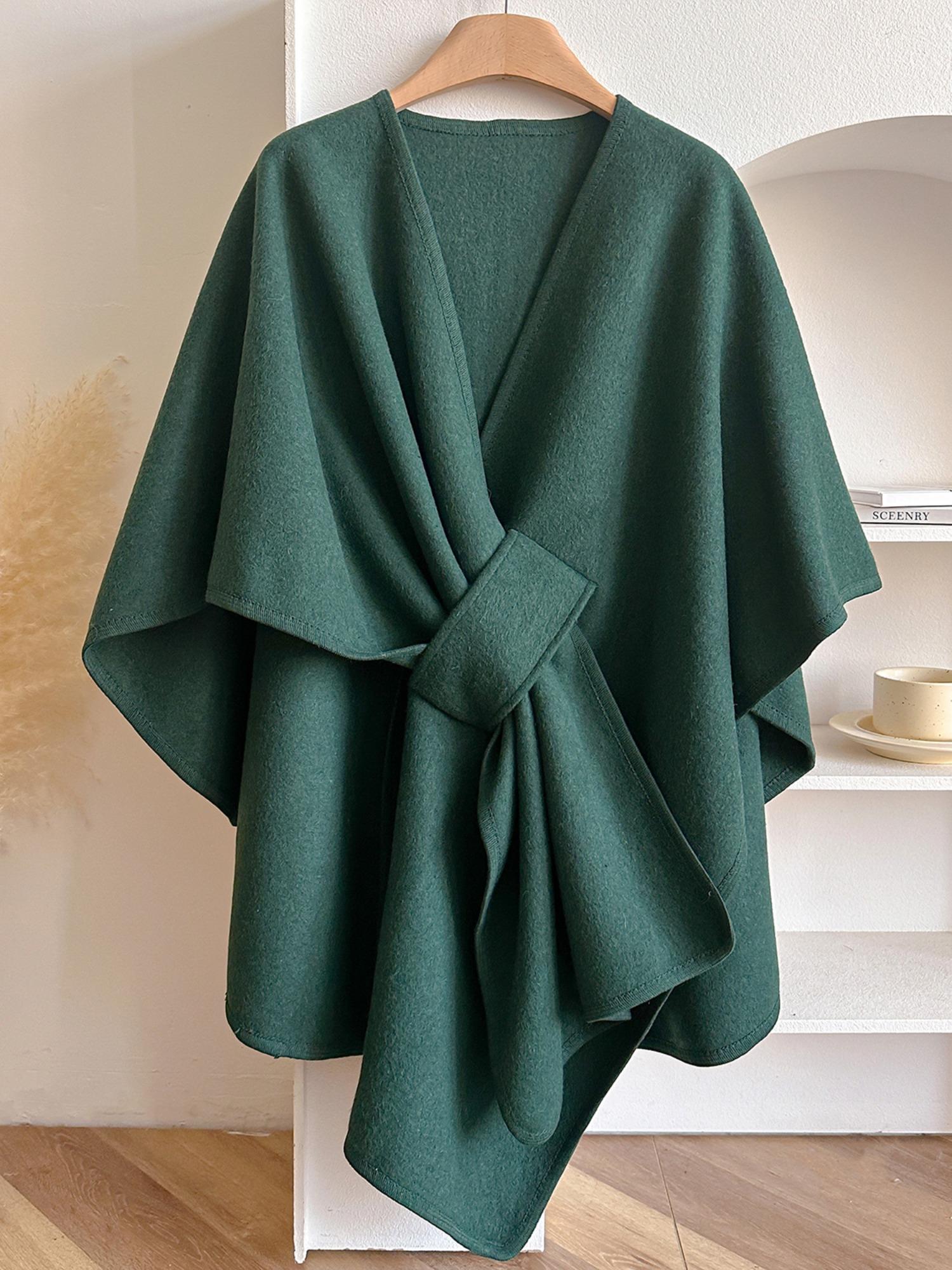 Women's Fall Winter Fashion Solid Color Shawl, Warm Comfortable Scarf, Casual Multifunctional Wrap for Autumn/winter Decor Trendy Solid Shawl