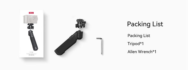 ULANZI One-Click Open Tabletop Tripod for Camera Mini Vlogging Tripod, Uka F38 Camera Quick Release System, Flexible Travel Tripod for Sony/Canon/Nikon/Fujifilm SLR DSLR Pocket Stand Shooting Selfie Video Vlog