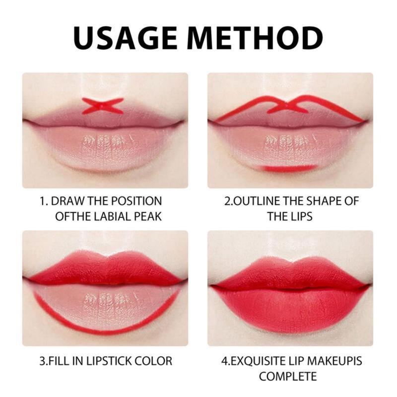 12pc Matte Lip Liner Kit: Waterproof, Longwear & Easy to Use | Define Lips Perfectly | Ideal Gift for Her | Bold/Nude Shades for Daily/Party Glossy Cosmetic