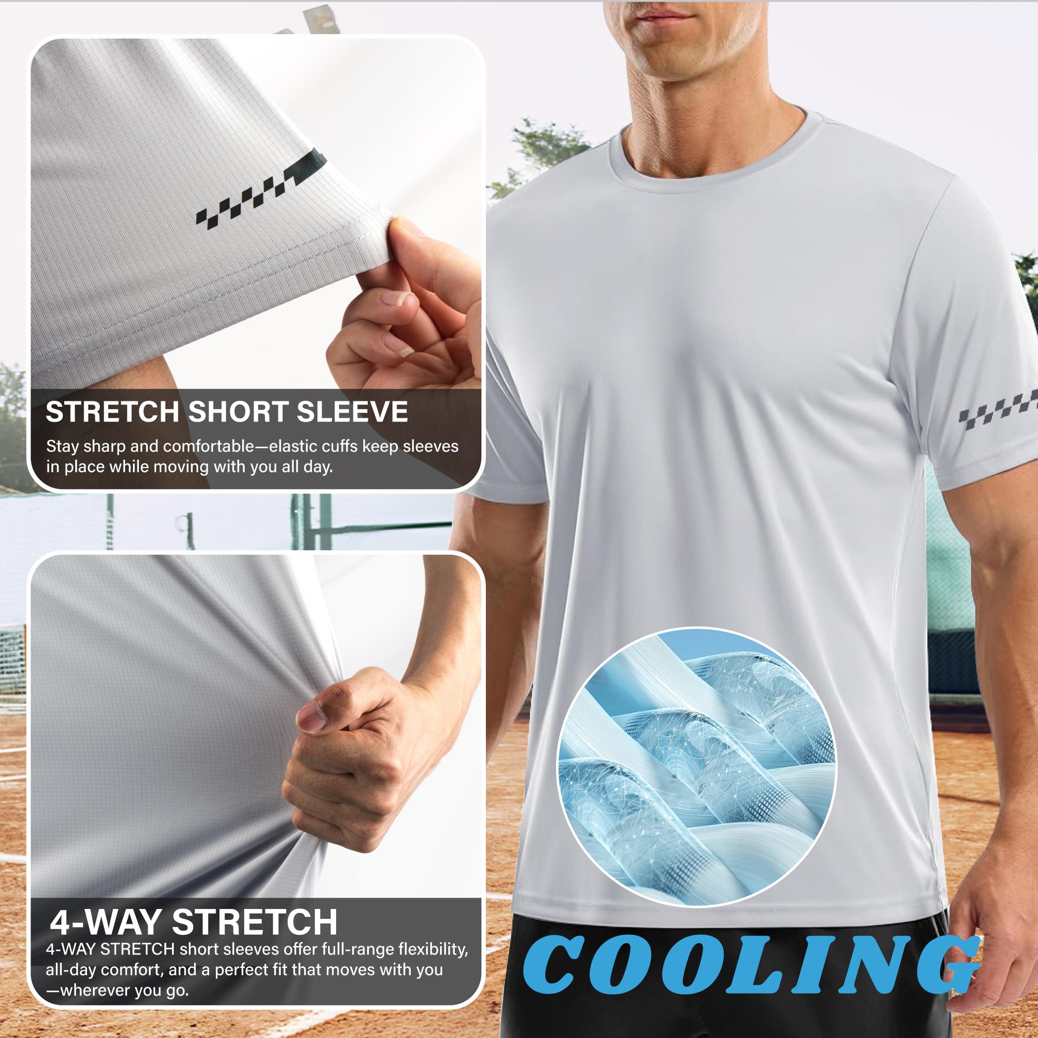 Men's Active Quick Dry Camo Crew Neck T Shirts | Athletic Running Gym Workout Short Sleeve Tee Tops Bulk - Pack of 5 Men's Active Quick Dry Camo Crew Neck T Shirts | Athletic Running Gym Workout Short Sleeve Tee Tops Bulk - Pack of 5