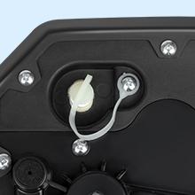 Antarctic Star Countertop Ice Maker, S/L Bullet Ice, 26lbs/Day, 9 Ice Cubes in 6 Mins, Portable Ice Machine with Ice Scoop and Handle, Self-Cleaning, One-Click Operation, for Kitchen Office Home(Black)