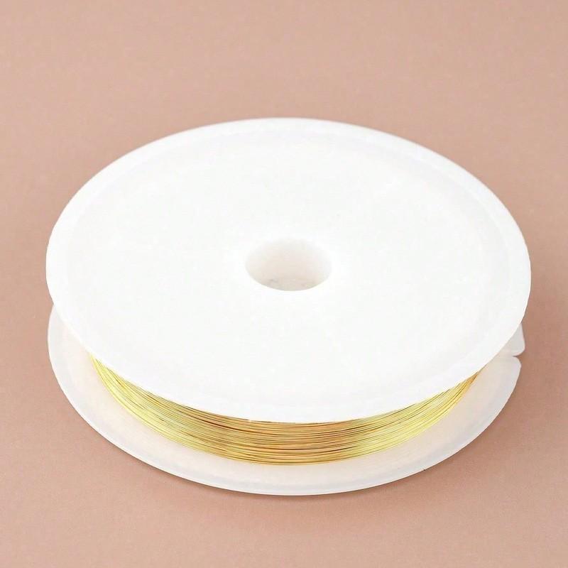 Flexible Transparent Nylon Beading Thread, DIY Jewelry Making Wire, Craft Hair Accessories, Floral Binding String, Ideal for Crafts