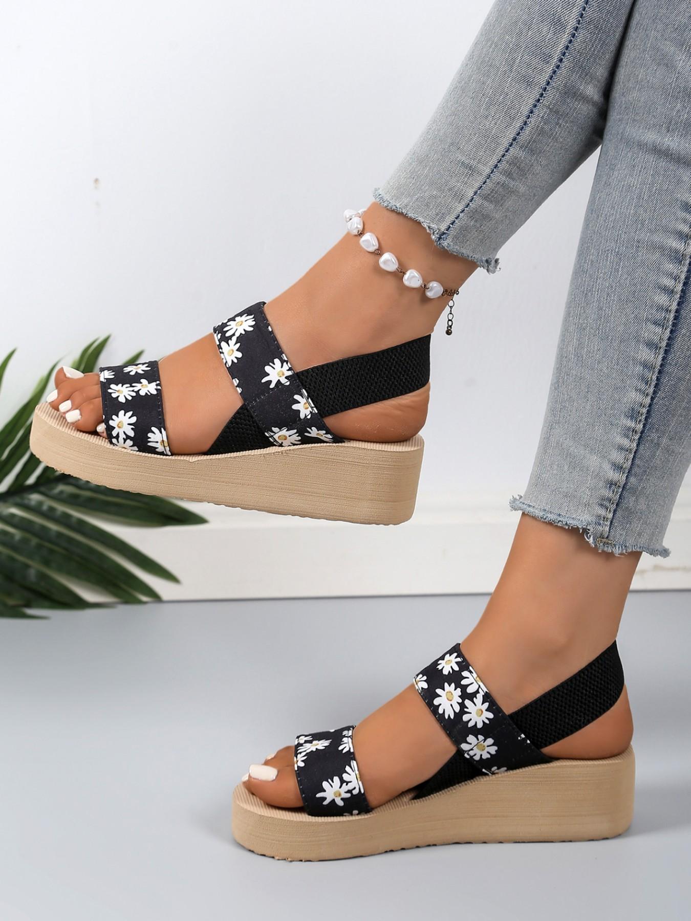 2026 Summer Women's Fashion Tie-Strap Flat Sandals, Comfortable Lightweight Beach Party Shoes, Casual Indoor Outdoor Ankle Strap Sandals