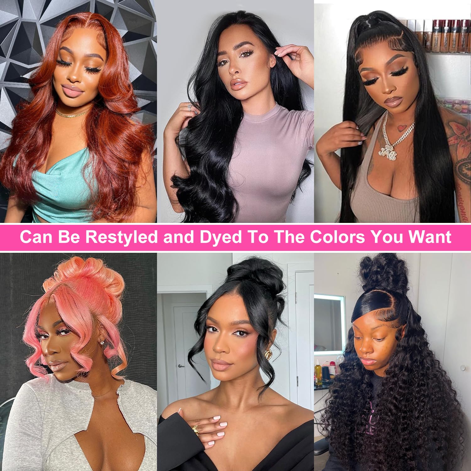 20 Inch Human Hair Wig HD Lace Frontal Body Wave Pre Plucked Baby Hair HUICHU Body Wave 360 Full Lace Frontal Wigs Human Hair 220  main image 3