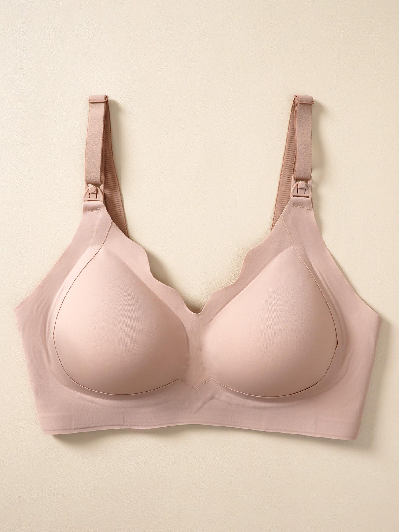 Women's Nursing Bra Set, Wireless Pregnancy Support Bras, Comfortable Seamless Design for Pregnant Mothers, Pregnancy Maternity Bra, 3 Piece Pack