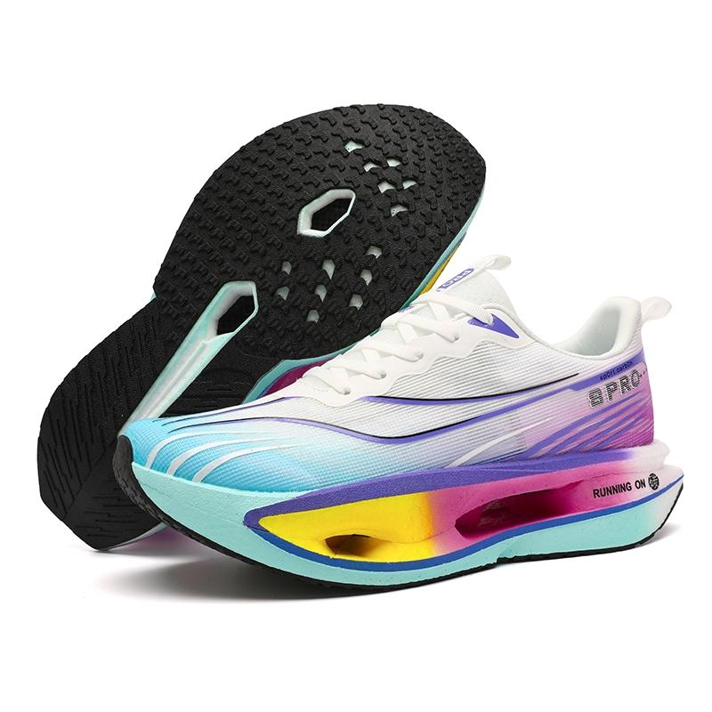 High-End Carbon Plate Cushioning Sneakers | Unisex Walking Running Sneakers Breathable Soft Anti-Slip Wear-Resistant 35-45