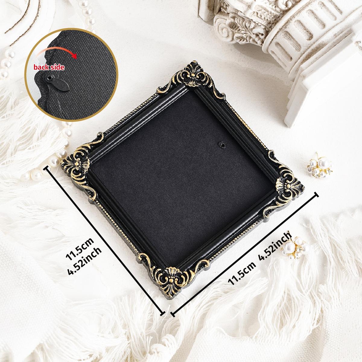 European-style mini hanging photo frame (can hold photos) vintage photo prop suitable for DIY wall decoration