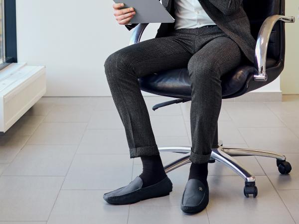 Bruno Marc Men's Versatile Slip-On PU Leather Loafers with Round Toe