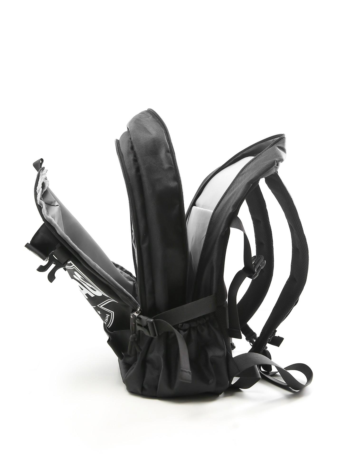 A must-have backpack for street fashion! Durable Backpack, Made of waterproof nylon, featuring a multi-pocket design and straps to secure a skateboard | Stylish Daypack, Perfect for school, commuting, skateboarding and outdoor sports!