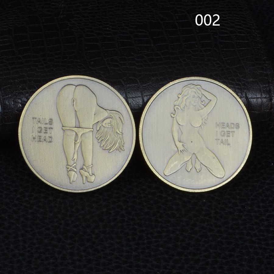 New Creative Sexy Lady Coin Silver Color Memorial Coin, Ancient Copper Goddess, Alternative Valentine's Day Gift