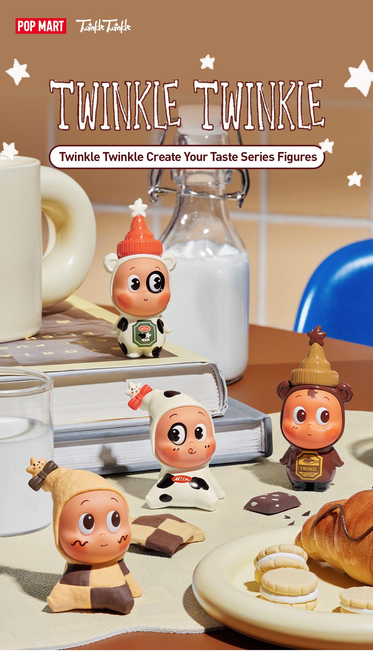 POP MART Twinkle Twinkle Create Your Taste Series Figures-A