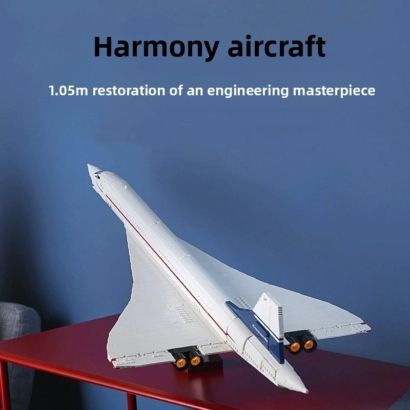 2083PCS Big Size Airplane Building Blocks Set Luxury Aviation Collection for Home & Office Display