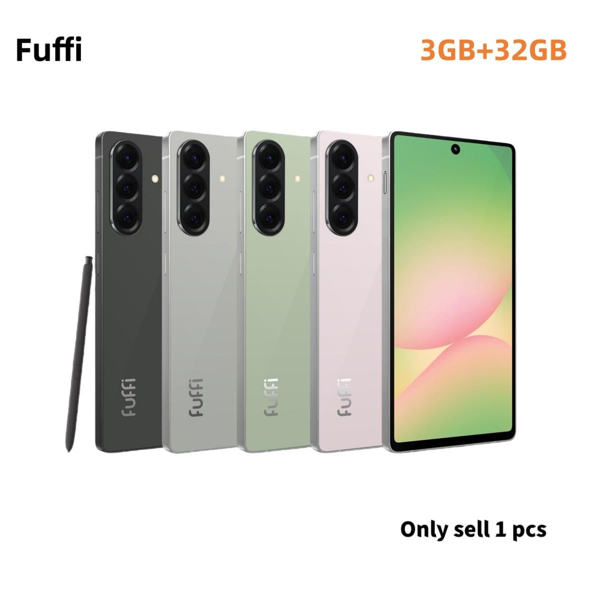 Fuffi - 6.8-inch screen, unlocks global 4G smartphones, 3+32GB ROM, 8+20MP pixels, 4100mAh battery, dual SIM, stylus function, GPS navigation, Android 12 phone