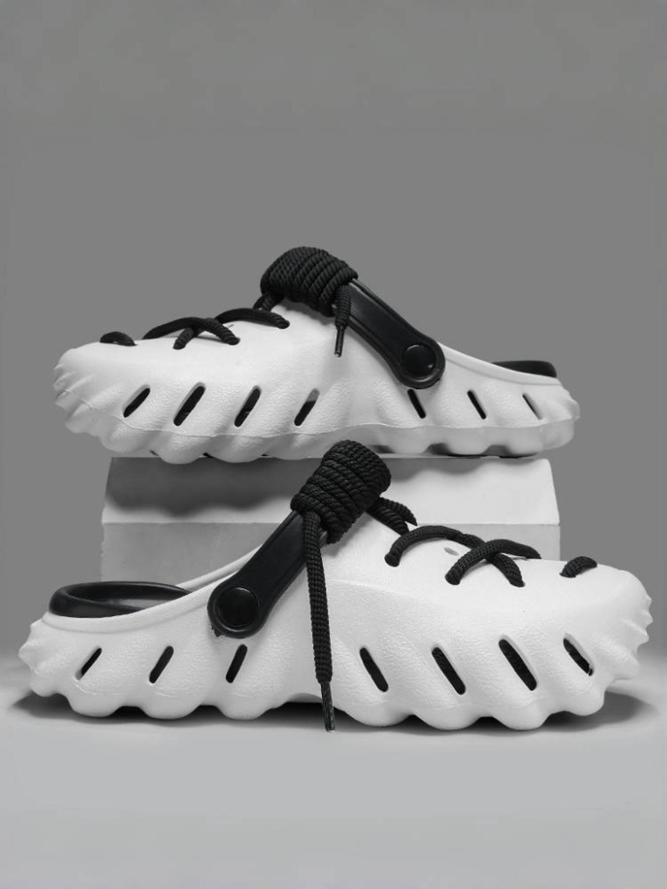 Unisex Sporty Minimalist Slip on Sandals, Casual Comfortable Breathable Beach Water Sandals, Soft Non-slip Sports Sandals for Indoor & Outdoor Wear