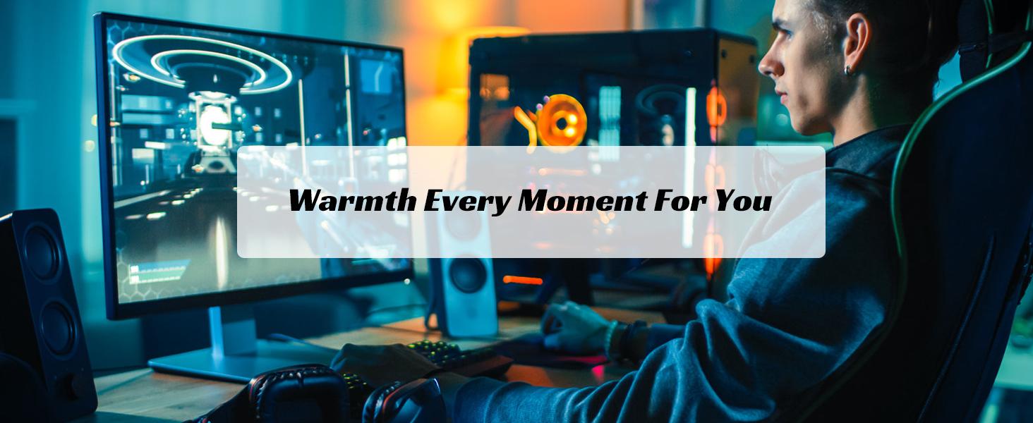 2 Pack Hand Warmers  heater  - Portable Pocket Warmer with 3 Heating Modes, Rechargeable 6000mAh, Reusable for Outdoor Sports/Camping/Hiking/Travel