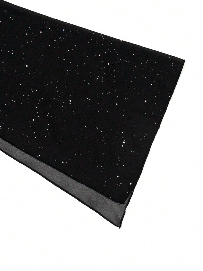 Sexy Mini Bodycon Dress, Shawl Mesh Design, Cape Sleeves, Sparkling Sequins, Trendy Party Gown, Spring & Fall Valentine's Day