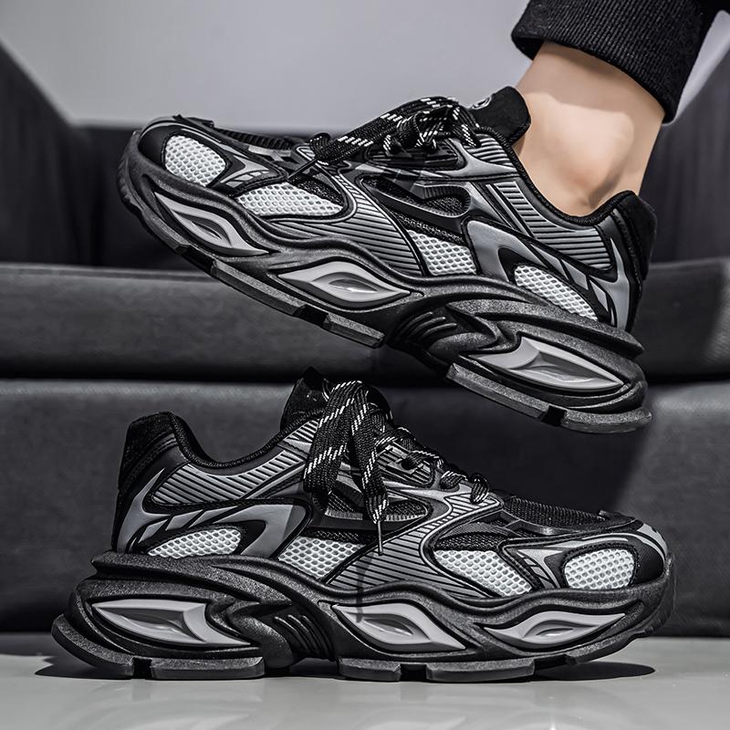 Breathable Comfortable Men's Shoes, Fashion Versatile Slimming Effect, Trendy and Stylish Footwear for Everyday Wear