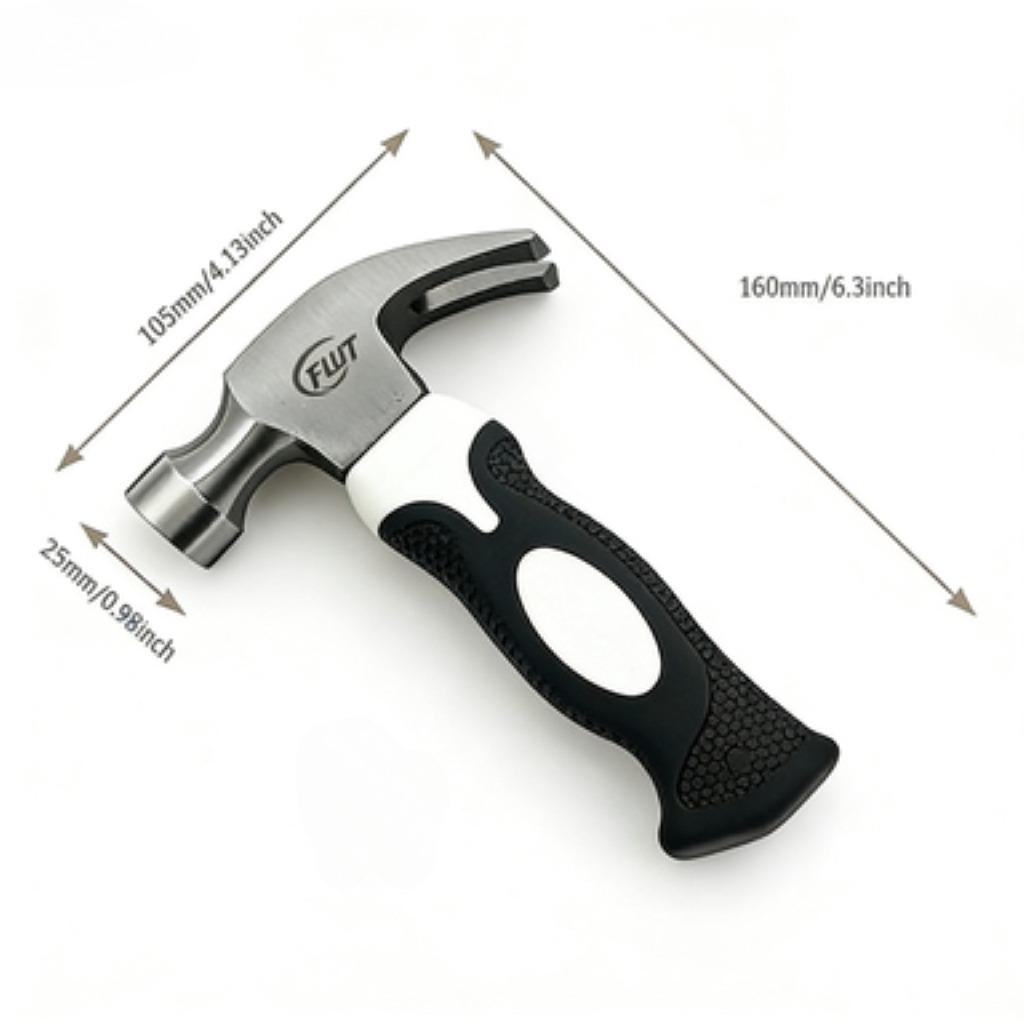 Mini Claw Hammer Nail Puller Tool, Portable Multi-Functional Woodworking Small Hammer, Ideal for Outdoor Camping DIY Repair Home Maintenance, Portable Multitool Hammer