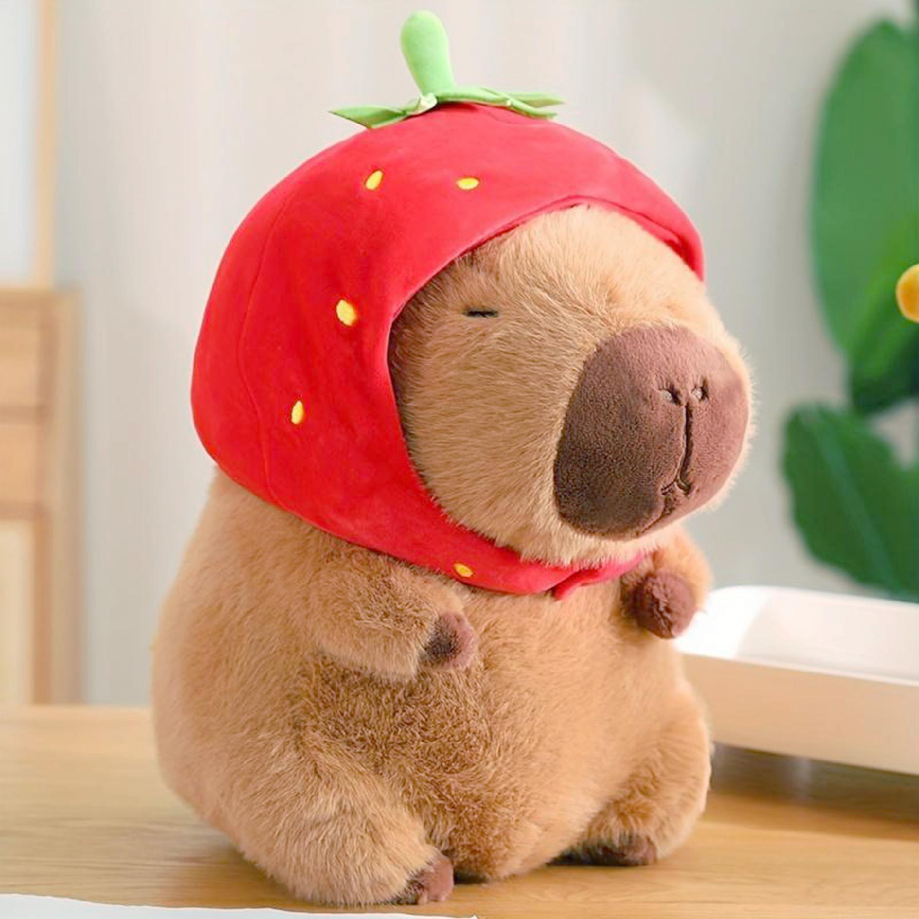 Capybara Plush Toy, Cute Simulation Capybara Stuffed Toy, Soft Animals Decoration Toy for Boys & Girls, Gift for Girls #TOP PICKS